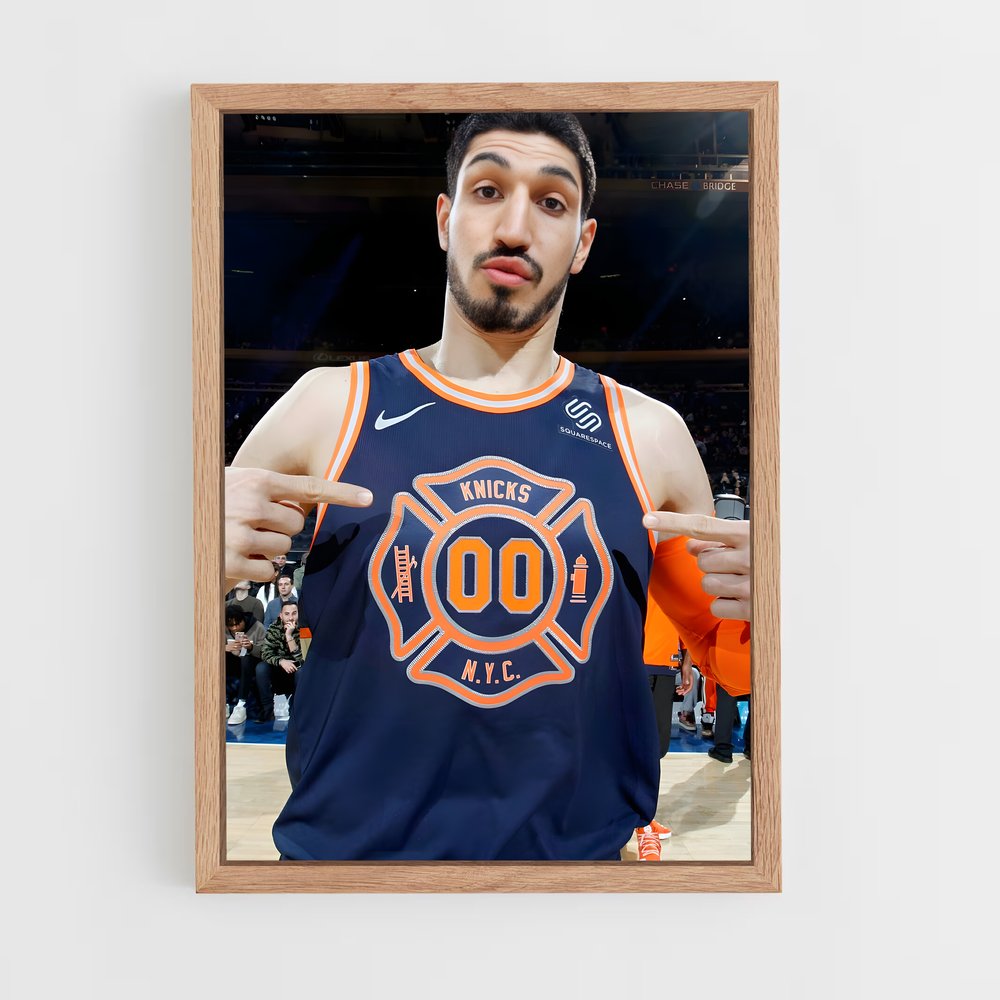 Poster L'Attitude d'Enes – affiche Basketball (vue 4)